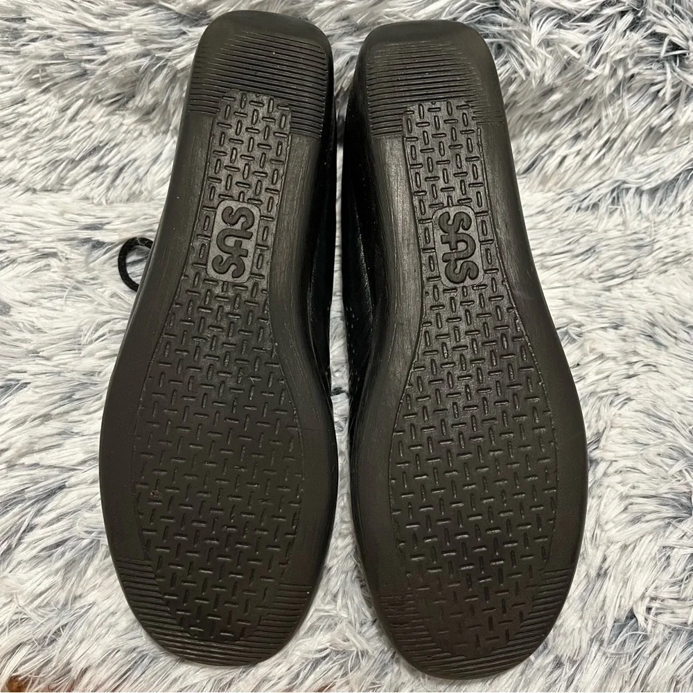 SAS Women's Black Leather Oxfords - Comfort Shoes - Size 8.5 - Picture 5 of 16